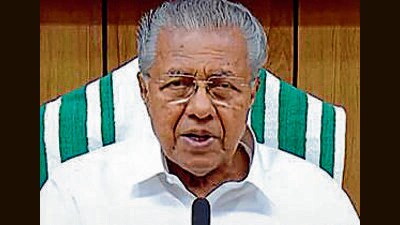 Kerala chief minister Pinarayi Vijayan (CM's Twitter account) Kerala chief minister Pinarayi Vijayan (CM's Twitter account)