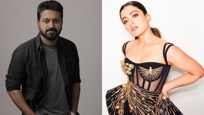 Netizens believed Rishab Shetty took a jibe at Rashmika Mandanna recently (Instagram) Netizens believed Rishab Shetty took a jibe at Rashmika Mandanna recently (Instagram)