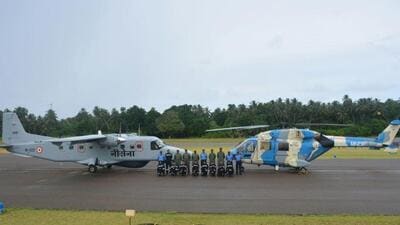 The Maldivian side has acknowledged the utility of these aircraft, and the fact that this is an important segment of the bilateral development partnership is recognised by both sides (X/indiannavy) The Maldivian side has acknowledged the utility of these aircraft, and the fact that this is an important segment of the bilateral development partnership is recognised by both sides (X/indiannavy)