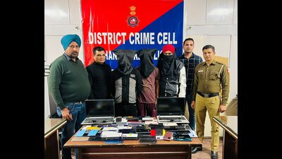 The accused executed the burglary with his two aides, an electrician and a plumber. (HT PHOTO)