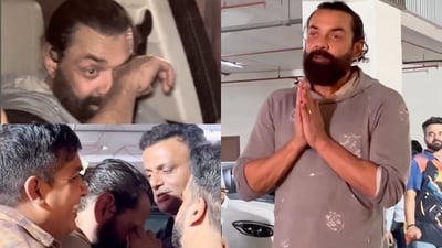 Bobby Deol breaks down after Animal success. Bobby Deol breaks down after Animal success.