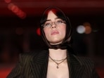 Billie Eilish at the third Annual Academy Museum Gala in Los Angeles on December 3, 2023. (REUTERS)