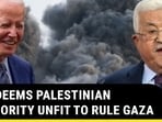 U.S.' Rare Criticism Of Palestinian Authority Governing Gaza; Backs Netanyahu U.S.' Rare Criticism Of Palestinian Authority Governing Gaza; Backs Netanyahu