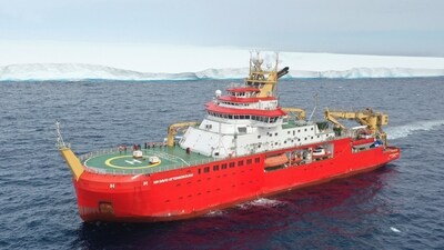 RRS Sir David Attenborough in front of A23a iceberg in Antarctica, Friday, Dec. 1, 2023. (AP) RRS Sir David Attenborough in front of A23a iceberg in Antarctica, Friday, Dec. 1, 2023. (AP)