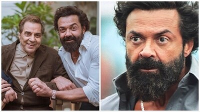 Dharmendra lauds son Bobby Deol's performance in Animal. Dharmendra lauds son Bobby Deol's performance in Animal.