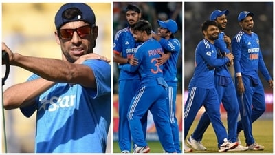 Nehra has explained why he picked the IPL star as the standout player of the series (AP-AFP) Nehra has explained why he picked the IPL star as the standout player of the series (AP-AFP)