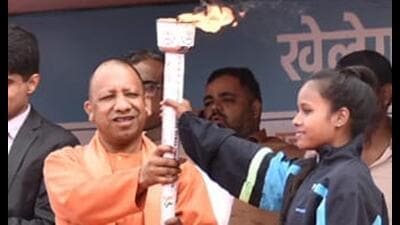 PM’s vision transforming Indian sports ecosystem: Yogi (HT photo)