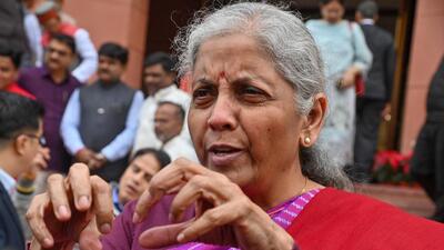 Union finance minister Nirmala Sitharaman. (ANI) Union finance minister Nirmala Sitharaman. (ANI)