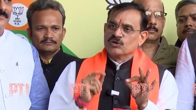 Madhya Pradesh Congress chief VD Sharma (PTI) Madhya Pradesh Congress chief VD Sharma (PTI)