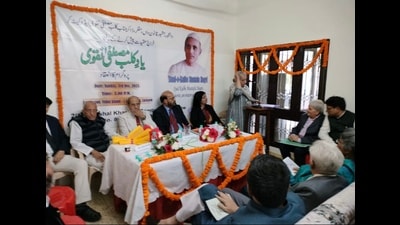 Yaad-e-Kalbe Mustafa Naqvi (HT Photo)
