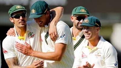 File photo of Mitchell Johnson, Mitchell Starc, David Warner and Nathan Lyon (Reuters) File photo of Mitchell Johnson, Mitchell Starc, David Warner and Nathan Lyon (Reuters)