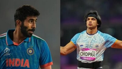 Jasprit Bumrah and Neeraj Chopra Jasprit Bumrah and Neeraj Chopra
