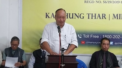 ZPM vice president Lalthansanga defeated Mizoram CM Zoramthanga in Aizawl East I. (Photo - Facebook) ZPM vice president Lalthansanga defeated Mizoram CM Zoramthanga in Aizawl East I. (Photo - Facebook)