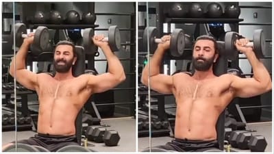 Ranbir Kapoor training for Animal. Ranbir Kapoor training for Animal.