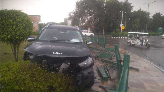Car accident (HT Photo)