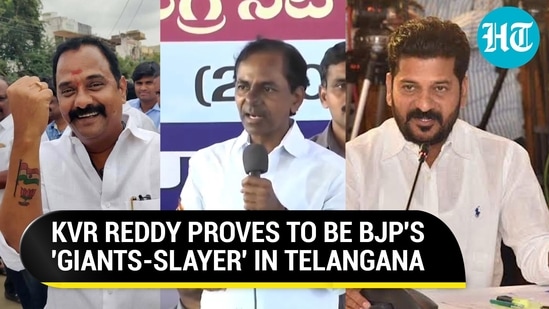 KVR Stuns Telangana's Outgoing &amp; Incoming CMs | Man Who Defeated KCR &amp; Revanth