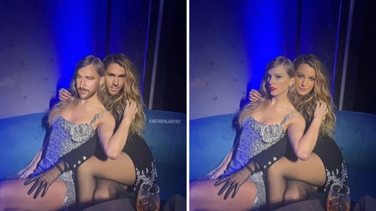 Taylor Swift and Blake Lively shared the original picture from the premiere of Renaissance.
