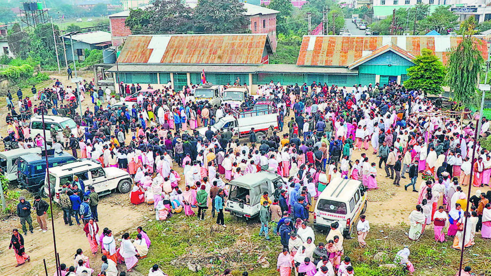 Locals flee village where 13 were killed in Manipur | India News
