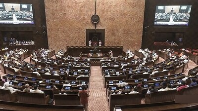Day 2 of Winter Session of Parliament will see a discussion of economic situation in Rajya Sabha. (ANI) (ANI (File)) Day 2 of Winter Session of Parliament will see a discussion of economic situation in Rajya Sabha. (ANI) (ANI (File))