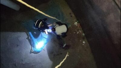 Firemen pulled out a 16-year-old girl who accidentally fell into a 40-feet deep water tank located opposite the Dorabjee Heritage Mall at NIBM Road, officials said on Tuesday. Three overhead water tanks constructed as part of 24x7 water supply scheme for Mohammadwadi in 2018 have become a den for criminals. (HT) Firemen pulled out a 16-year-old girl who accidentally fell into a 40-feet deep water tank located opposite the Dorabjee Heritage Mall at NIBM Road, officials said on Tuesday. Three overhead water tanks constructed as part of 24x7 water supply scheme for Mohammadwadi in 2018 have become a den for criminals. (HT)