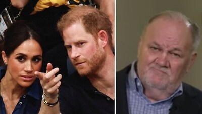 Thomas Markle, Meghan Markle’s father, has opened up about his daughter and Prince Harry’s silence over the ‘racist’ royals controversy (REUTERS/Piroschka Van De Wouw/File Photo, Good Morning Britain screenshot/YouTube) Thomas Markle, Meghan Markle’s father, has opened up about his daughter and Prince Harry’s silence over the ‘racist’ royals controversy (REUTERS/Piroschka Van De Wouw/File Photo, Good Morning Britain screenshot/YouTube)