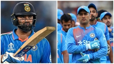 The ex-India pacer mentioned Dhoni while highlighting the captaincy credentials of Rohit (AFP-Getty Images) The ex-India pacer mentioned Dhoni while highlighting the captaincy credentials of Rohit (AFP-Getty Images)
