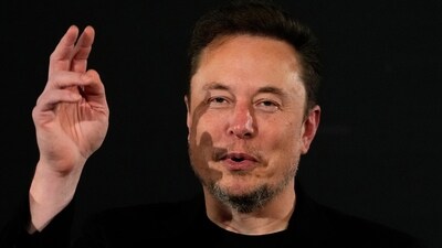 File - Elon Musk, owner of social media platform X, gestures during an event with Britain's Prime Minister Rishi Sunak in London on Nov. 2, 2023. IBM has stopped advertising on X after a report said its ads were appearing alongside material praising Adolf Hitler and Nazis. (AP Photo/Kirsty Wigglesworth, Pool, File) (AP) File - Elon Musk, owner of social media platform X, gestures during an event with Britain's Prime Minister Rishi Sunak in London on Nov. 2, 2023. IBM has stopped advertising on X after a report said its ads were appearing alongside material praising Adolf Hitler and Nazis. (AP Photo/Kirsty Wigglesworth, Pool, File) (AP)