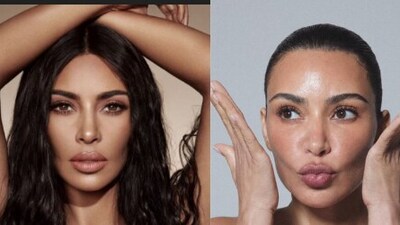 While Kim may have been focused on promoting the skincare line, fans have noticed something strange about her photos and took to social media to discuss the same. While Kim may have been focused on promoting the skincare line, fans have noticed something strange about her photos and took to social media to discuss the same.