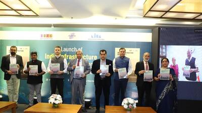 The launch of India Infrastructure Report 2023. (Photo credit: NIUA) The launch of India Infrastructure Report 2023. (Photo credit: NIUA)