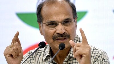 Congress leader Adhir Ranjan Chowdhury. (ANI file) Congress leader Adhir Ranjan Chowdhury. (ANI file)