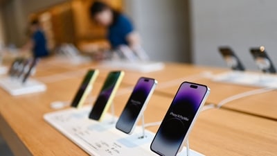 Apple has for years offered a unique lightning connector port on its iPhones. (AFP file) Apple has for years offered a unique lightning connector port on its iPhones. (AFP file)