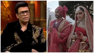 Deepika Padukone and Ranveer Singh were the first guest on Koffee with Karan 8.