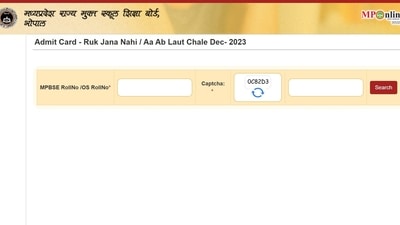 MPSOS 2023 class 10th and 12th admit card released at mpsos.nic.in