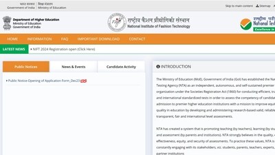 NIFT 2024: Application process begins at www.nift.ac.in NIFT 2024: Application process begins at www.nift.ac.in