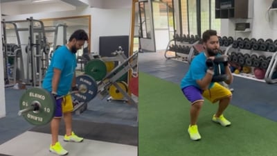 Rishabh Pant has been working his way back to full fitness all year (Instagram) Rishabh Pant has been working his way back to full fitness all year (Instagram)