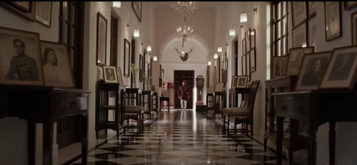A view of the lobby at the Pataudi Palace. A view of the lobby at the Pataudi Palace.