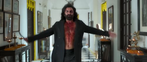 Ranbir Kapoor in a still from Animal. Ranbir Kapoor in a still from Animal.