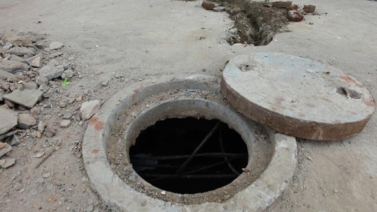 According to the government, the number of deaths of workers while cleaning sewers or septic tanks is 443 in five years. (FILE)