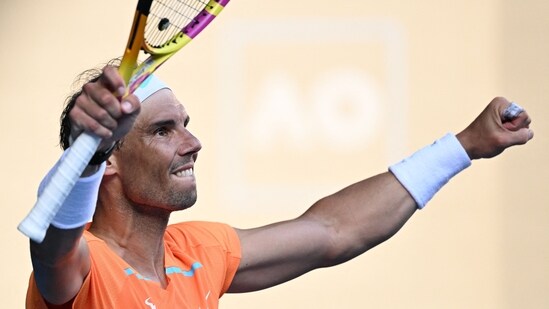 Spaniard Rafael Nadal, absent from the courts for almost a year with a hip injury, announced on December 1, 2023 that he would return to competition in Brisbane next month ahead of the Australian Open (AFP)