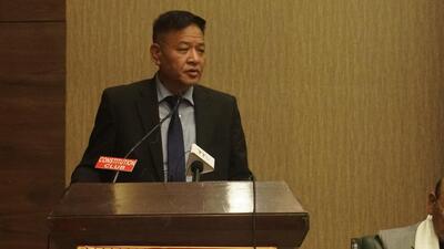 Central Tibetan Administration chief Penpa Tsering said (X/CTA_TibetdotNet)