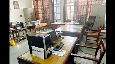 Clerical staff of around 50 departments is on pen-down strike since November 8, seeking implementation of the old pension scheme (OPS), release of three pending dearness allowance (DA) instalments, regularisation of contractual employees and reinstatement of accelerated career progression. (ANI file)