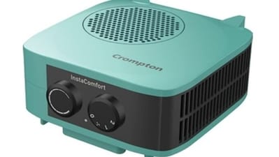 Opt for a Crompton room heater to stay warm in winter.