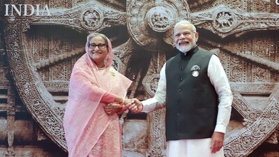 Under Sheikh Hasina and Narendra Modi, the India-Bangladesh relationship has experienced a steady improvement (HT Photo) Under Sheikh Hasina and Narendra Modi, the India-Bangladesh relationship has experienced a steady improvement (HT Photo)
