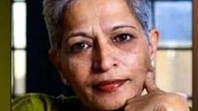 Gauri Lankesh (55), was shot dead outside her home at Rajarajeshwarinagar in Bengaluru on September 5, 2017 (HT Photo) Gauri Lankesh (55), was shot dead outside her home at Rajarajeshwarinagar in Bengaluru on September 5, 2017 (HT Photo)