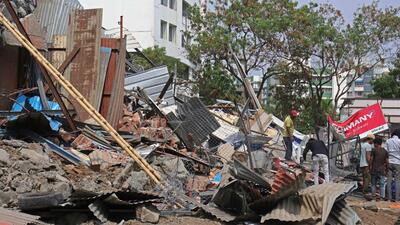 In May 2023, the anti-encroachment department officials were beaten up by the hawkers when they tried to remove the illegal structures from the footpath on Boat Club Road. (REPRESENTATIVE PHOTO) In May 2023, the anti-encroachment department officials were beaten up by the hawkers when they tried to remove the illegal structures from the footpath on Boat Club Road. (REPRESENTATIVE PHOTO)