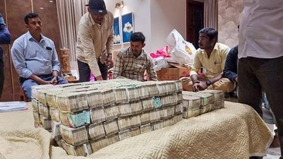 During the searches, a plot of land, a house, landed properties and documents worth ₹1 crore, movable assets including cash, gold and silver, and other household articles worth ₹49 lakh were found. (PTI) During the searches, a plot of land, a house, landed properties and documents worth ₹1 crore, movable assets including cash, gold and silver, and other household articles worth ₹49 lakh were found. (PTI)