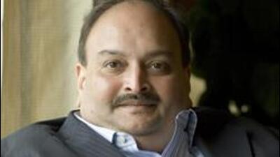 Mehul Choksi, along with his nephew Nirav Modi, are accused of defrauding the Punjab National Bank (PNB) of over  ₹14,000 crore (HT)