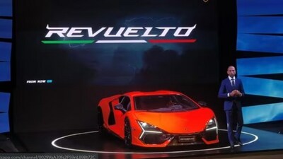 Revuelto made its global debut earlier in the year (Image courtesy: Lamborghini) Revuelto made its global debut earlier in the year (Image courtesy: Lamborghini)