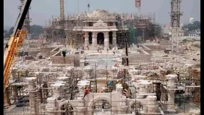 The under-construction Ram temple in Ayodhya (HT File Photo) The under-construction Ram temple in Ayodhya (HT File Photo)