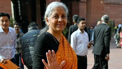 Union finance minister Nirmala Sitharaman. (ANI) (HT_PRINT) Union finance minister Nirmala Sitharaman. (ANI) (HT_PRINT)